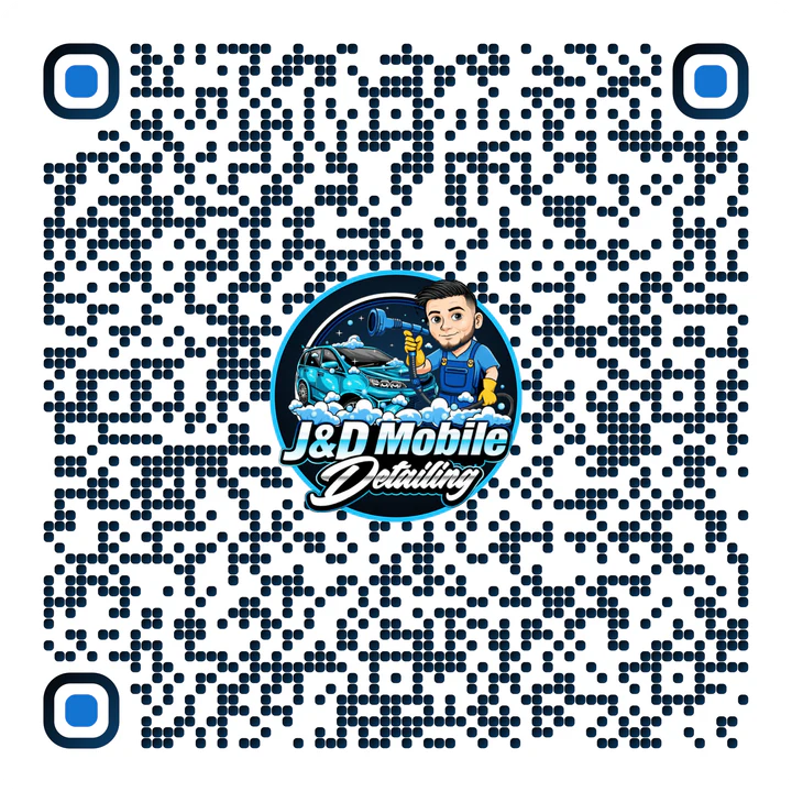 QR code with the J&D Mobile Detailing logo that saves Josue’s contact